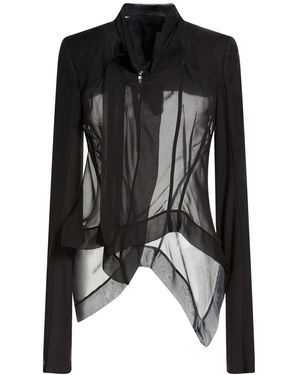Rick Owens Jacket Silk - Black