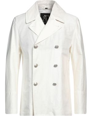 Sealup Off Blazer Linen, Cotton, Polyurethane - White