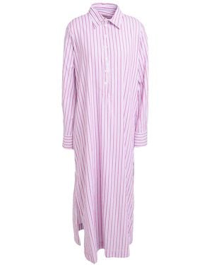 Massimo Alba Maxi Dress Cotton, Polyester, Polyamide - Pink