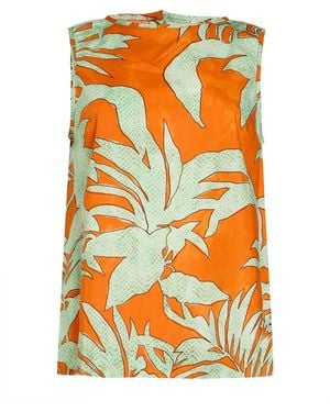 Ottod'Ame Top Cotton - Orange