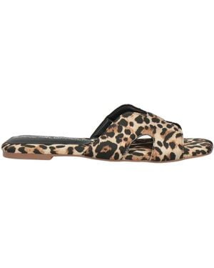 Giancarlo Paoli Sand Sandals Textile Fibres - White