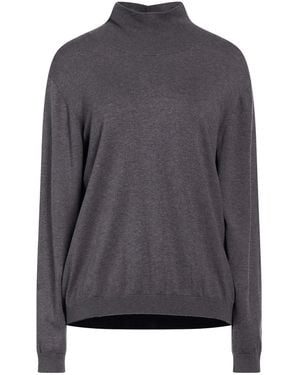 Weekend by Maxmara Turtleneck Silk, Wool, Polyamide, Elastane - Gray
