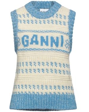 Ganni Pullover - Blau