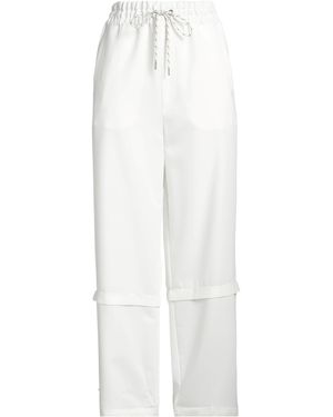 High Trouser - White