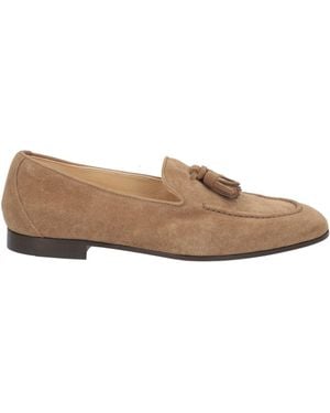 Doucal's Khaki Loafers Leather - Brown