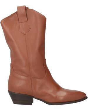 Rebel Queen Boot Leather - Brown