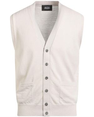 Alpha Studio Cardigan - White