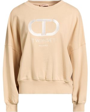 Twinset Sweatshirts - Natural