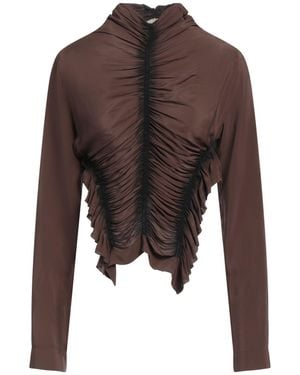 Miista Chocolate Top Acetate, Silk - Brown