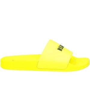 MSGM Sandals - Yellow