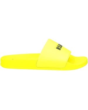 MSGM Sandals - Yellow