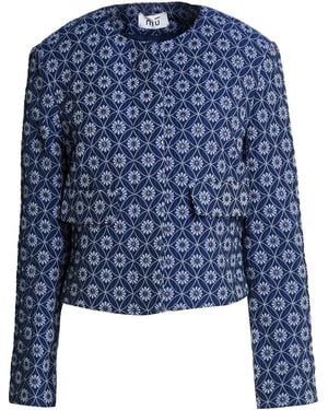 Niu Puffer Polyester, Cotton, Metal Fiber, Polyamide - Blue