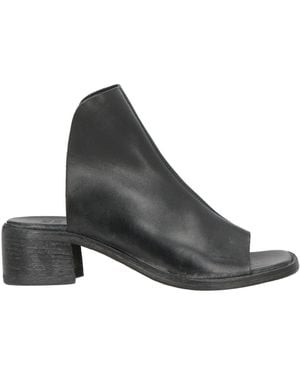 Moma Sandals Leather - Black
