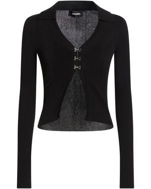 DSquared² Cardigan Cotton, Polyamide - Black