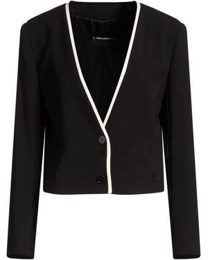 KARL LAGERFELD Jackets - Black