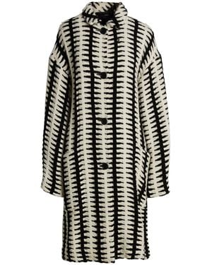 Aspesi Ivory Coat Wool - White