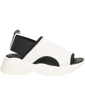 Alexander Smith Sandals Textile Fibers - Black