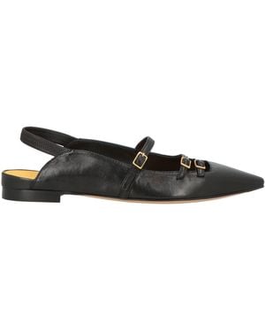 Mara Bini Ballet Flats - Black