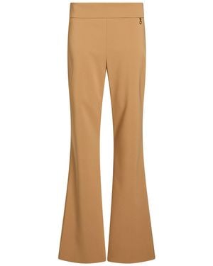 Relish Camel Pants Polyester, Elastane - Natural