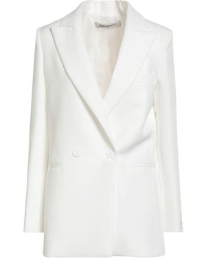 hinnominate Blazer Polyester, Elastane - White