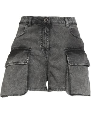 Pinko Denim Denim Shorts Cotton, Elastane - Gray