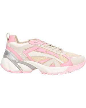 MSGM Sneakers Leather, Textile Fibers - Pink
