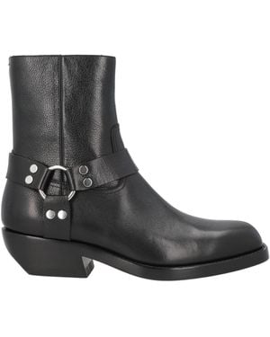Celine Ankle Boots Calfskin - Black