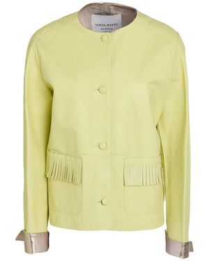 Violanti Avenue Light Jacket Leather - Yellow