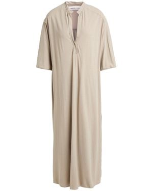 Lamberto Losani Midi Dress - Natural
