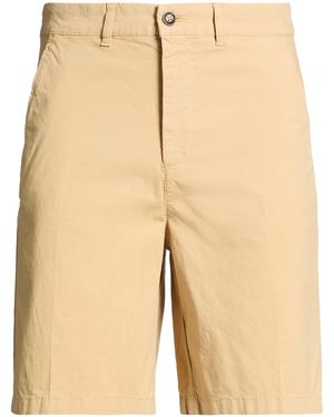 North Sails Camel Shorts & Bermuda Shorts Cotton, Elastane - Natural