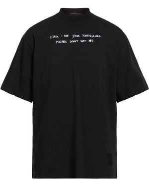 FEDERICO CINA T-Shirts - Black