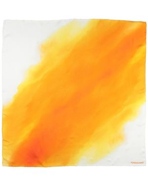 Ferragamo Scarf Silk - Orange