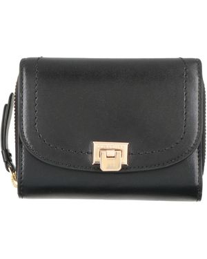 The Bridge Wallet Cow Leather - Black