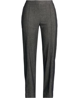 Eleventy Charcoal Pants Wool, Cotton, Cashmere, Elastane - Gray