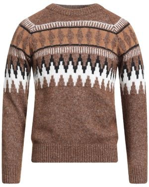 Altea Jumper Alpaca Wool, Cotton, Virgin Wool - Brown