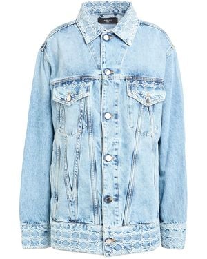 Amiri Denim Outerwear Cotton - Blue