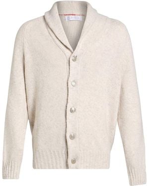 Brunello Cucinelli Cardigan - Blanc