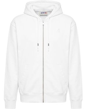 Autry Sweatshirt Cotton - White