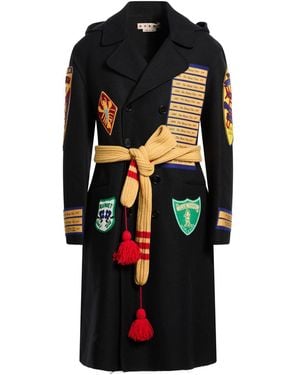 Marni Coat Virgin Wool, Polyamide - Black