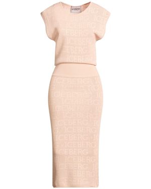 Iceberg Midi Dresses - Natural
