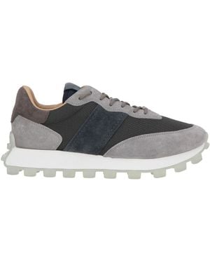 Tod's Light Trainers Leather, Textile Fibres - Grey
