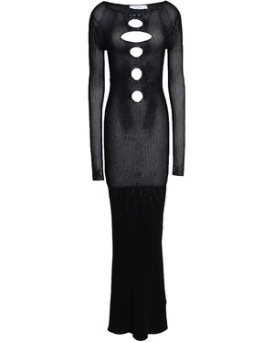 Off-White c/o Virgil Abloh Midi Dress Viscose, Polyester in