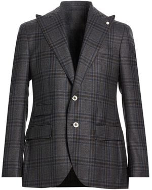 Luigi Bianchi Blazer Wool - Black