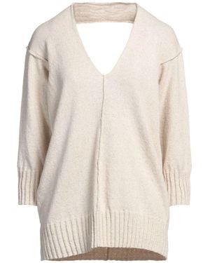 Isabel Benenato Pullover - Natur