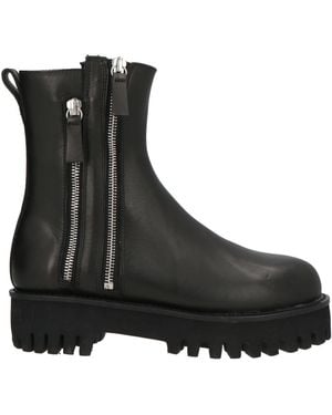 Casadei Ankle Boots Leather - Black