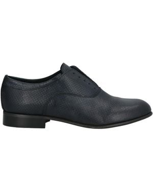 Daniele Alessandrini Midnight Lace-Up Shoes Leather - Black