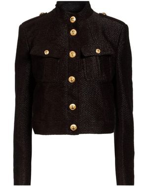 Tom Ford Jacket Viscose, Polyester, Silk - Black
