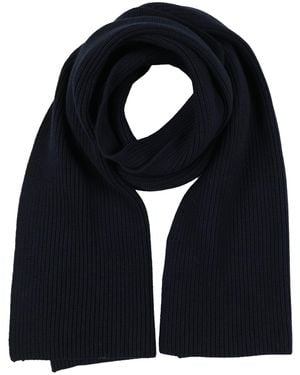 Frankie Shop Midnight Scarf Cotton, Wool - Black