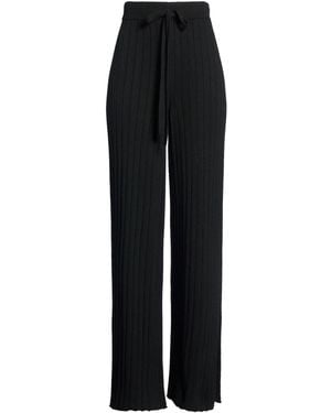 ViCOLO Trousers Viscose, Polyamide, Wool, Cashmere - Black