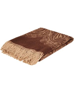 Etro Plaid E Coperta - Marrone